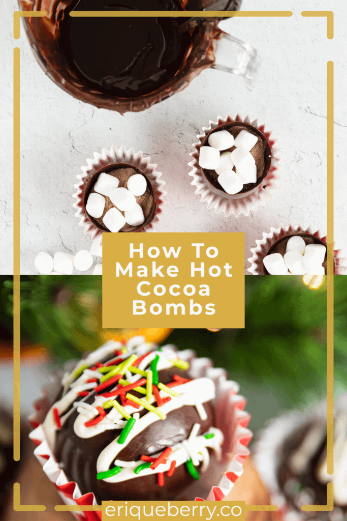 How to Make Cocoa Bombs (Pinterest Graphic)